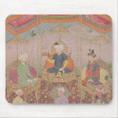 Mughal Kaiser Babur und sein Sohn, Humayan Mousepad (Vorne)