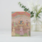 Mughal Kaiser Babur und sein Sohn Humayan Postkarte (Stehend Vorderseite)