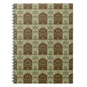 Mughal-Muster Notizblock (Vorderseite)