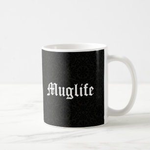 Muglife Funny Spaß Thug Life Parody Vintag Black Kaffeetasse