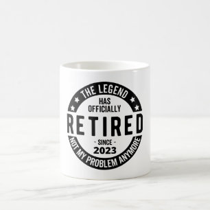 Mugpenred, 2023, Party für den Ruhestand, Kaffeetasse