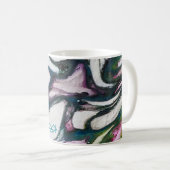 Mugs - Abstrakte Kunst - Malerei Kaffeetasse (VorderseiteRechts)