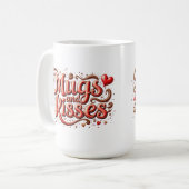 Mugs and Kisses Gift Mug Kaffeetasse (Vorderseite Links)