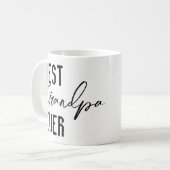 Mugs Bester Opa Aller Zeiten Kaffeetasse (Vorderseite Links)