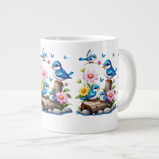 Mugs & Cups Jumbo-Tasse (Vorderseite Rechts)