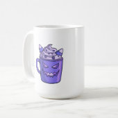 Mugs & Cups with Spooky Drink Graphic Kaffeetasse (Vorderseite Links)