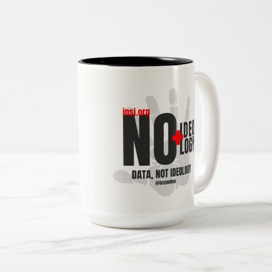 Mugs for thinking and expressing yourself zweifarbige tasse (VorderseiteRechts)