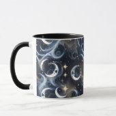 Mugs – Metallic Silver Celestial Moon Phase Luxury Tasse (Links)