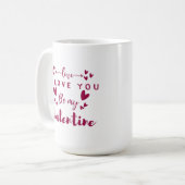 Mugs valentine day kaffeetasse (Vorderseite Links)