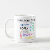 Mugs with design for Father's Day Kaffeetasse (Links)