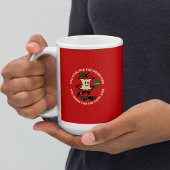 Mugshot Background Tasse | Ihr Mugshot-Zone-Cup