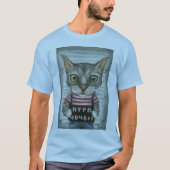 Mugshot eines Katzenverbrechers T-Shirt (Vorderseite)