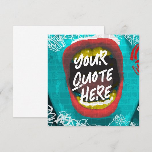 Mugshot Einladung (Vorne/Hinten)