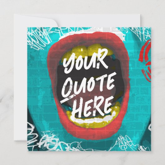 Mugshot Einladung (Vorderseite)