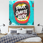 Mugshot Leinwanddruck (Insitu (Schlafzimmer))