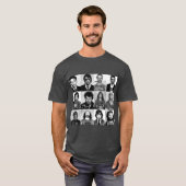 Mugshot Mädchen Mädchen T-Shirt (Vorne ganz)