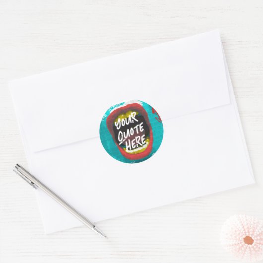 Mugshot Runder Aufkleber (Umschlag)