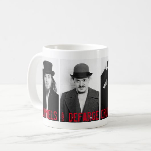Mugshot-Tasse Kaffeetasse (Vorderseite Links)
