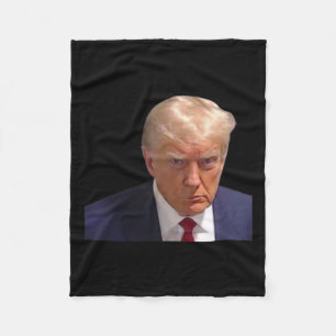 Mugshot Trump 1st Picture Donald Prison Tasse Shot Fleecedecke