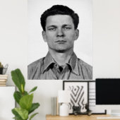 MUGSHOT VON FRANK MORRIS - ALCATRAZ ESCAPEE POSTER (Heimbüro)