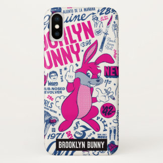 Mugsy Häschen durch Brooklyn-Häschen iPhone X Hülle
