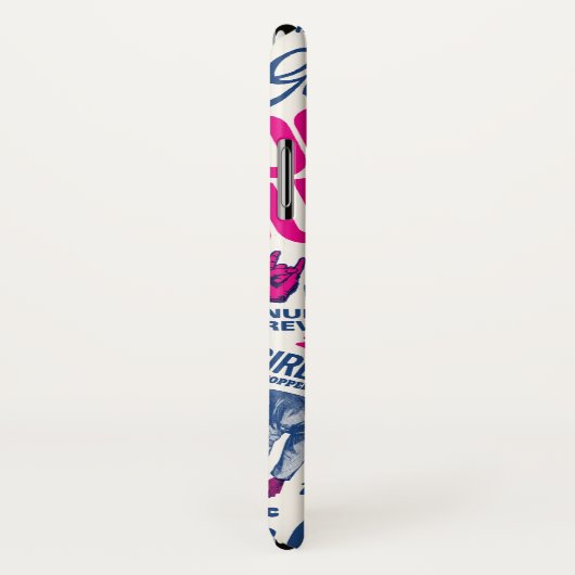 Mugsy Häschen durch Brooklyn-Häschen Case-Mate iPhone Hülle (Hinten/Rechts)