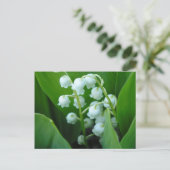 Muguet Postkarte (Stehend Vorderseite)