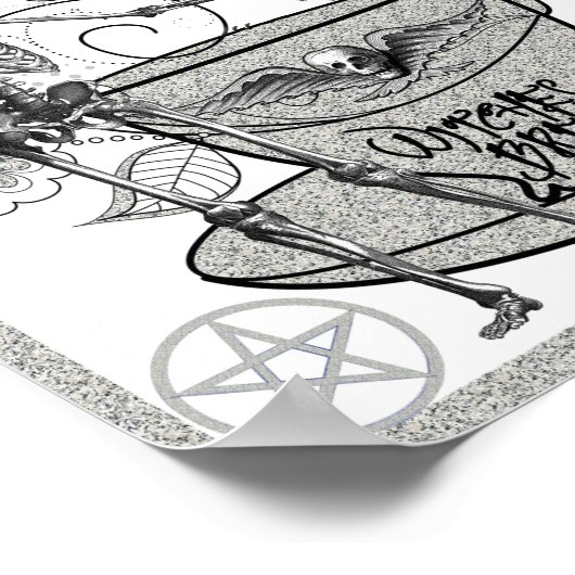 MUGWORT TEA to Conjure Visions Poster (Ecke)