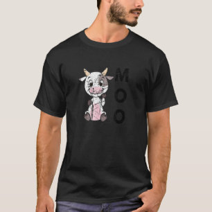 Muh Baby Kuh Bauernhof Leben Glückliche Kuh Farm T T-Shirt