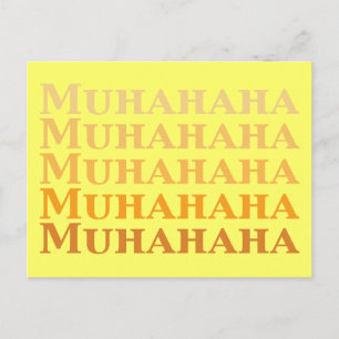 Muhahaha Gifts Postkarte