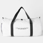 Muhammad Ali  Duffle Bag (Rückseite)