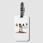 Muhammad Ali  Gepäckanhänger (Vorderseite Vertikal)