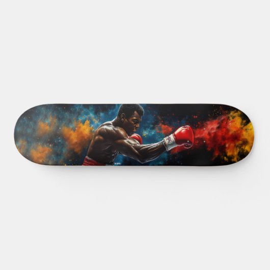 Muhammad Ali Skateboard (Horizontal)