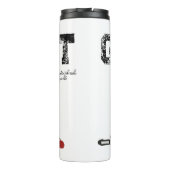 Muhammad Ali  Thermosbecher (Rückseite)