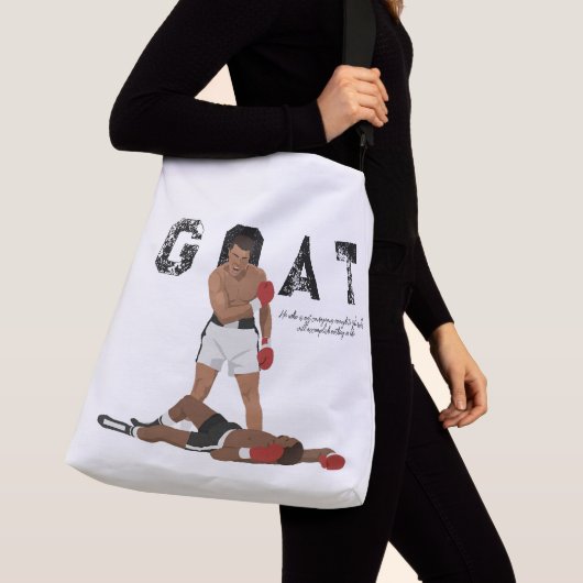 Muhammad Ali Tragetaschen Mit Langen Trägern (Von Nahem)
