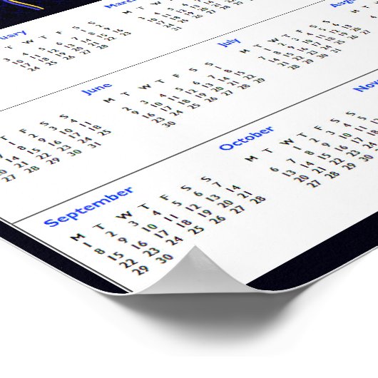 Muhammad pbuh 2025 Calendar keepake Poster (Ecke)