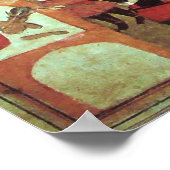 Muhammad Zerstört die Ikonen in der Kaaba Poster (Ecke)