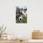Mühle am Certovka Kanal, Prag. Poster (Küche)