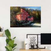 Mühle - Die alte Mühle Poster (Heimbüro)