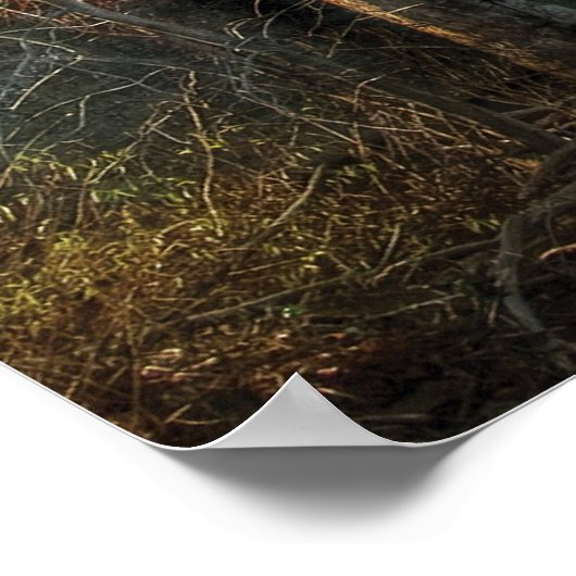 Mühle - Die alte Mühle Poster (Ecke)