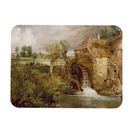 Mühle in Gillingham, Dorset, 1825-26 (Erdöl auf Le Magnet (Horizontal)