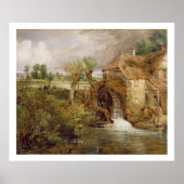 Mühle in Gillingham, Dorset, 1825-26 (Erdöl auf Le Poster (Vorne)