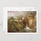 Mühle in Gillingham, Dorset, 1825-26 (Erdöl auf Le Postkarte (Vorne/Hinten)
