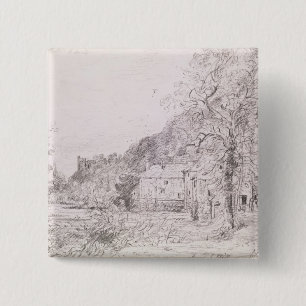 Mühle John Constables Arundel und Schloss, 1835 Button