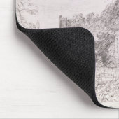 Mühle John Constables | Arundel und Schloss, 1835 Mousepad (Ecke)