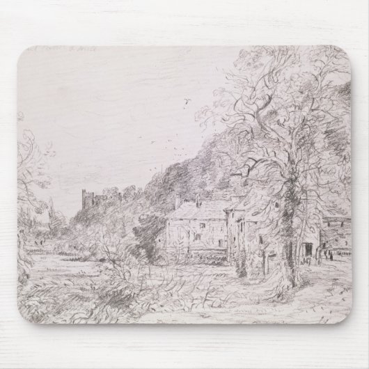 Mühle John Constables | Arundel und Schloss, 1835 Mousepad (Vorne)