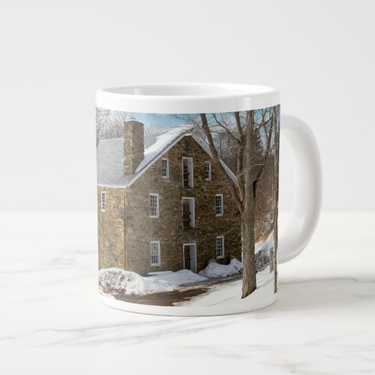 Mühle - Kopiermahlen Jumbo-Tasse (Vorderseite Rechts)