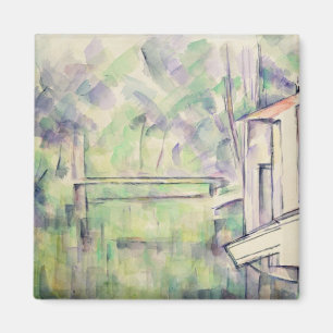 Mühle Pauls Cezanne   auf dem Fluss, 1900 Magnet
