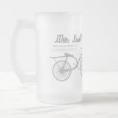 MühleDuoWheeler Co. Vorlage Mattglas Bierglas (Links)