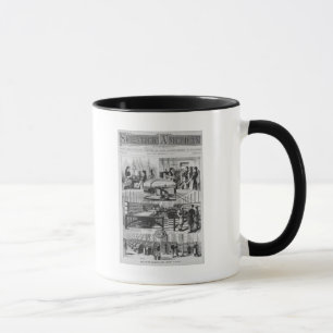 Mühlen der Willimantic Leinenfirma Tasse